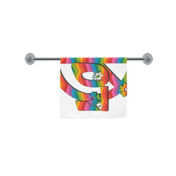Colorful Love and Peace Custom Towel 16"x28"