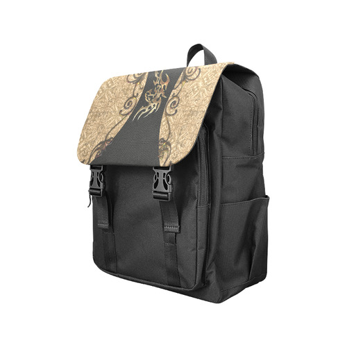 The tiger, tribal Casual Shoulders Backpack (Model 1623)
