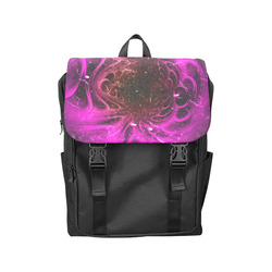 Abstract design in purple colors Casual Shoulders Backpack (Model 1623)
