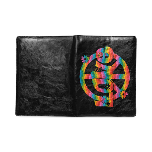 Colorful Love and Peace Custom NoteBook B5