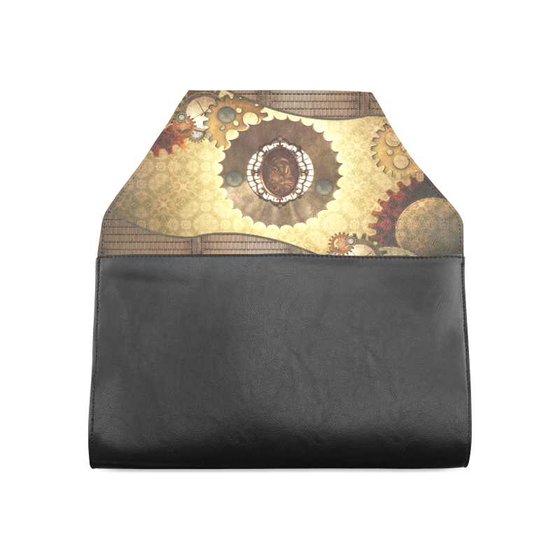 Steampunk, the noble design Clutch Bag (Model 1630)