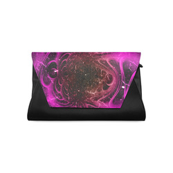 Abstract design in purple colors Clutch Bag (Model 1630)
