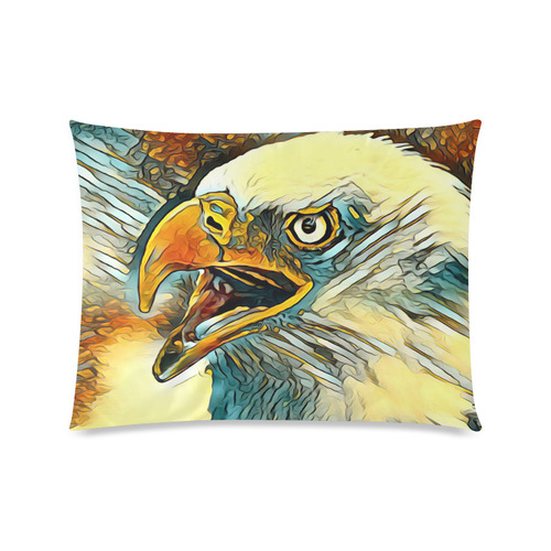 Animal_Art_Eagle20161201_by_JAMColors Custom Picture Pillow Case 20"x26" (one side)
