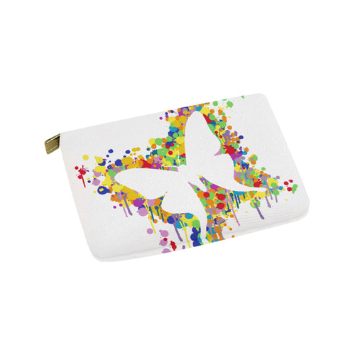 Dancing Butterfly Splash Carry-All Pouch 9.5''x6''