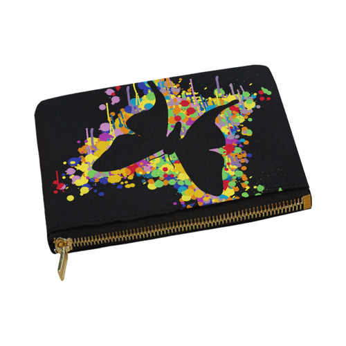 Dancing Butterfly Splash Carry-All Pouch 12.5''x8.5''