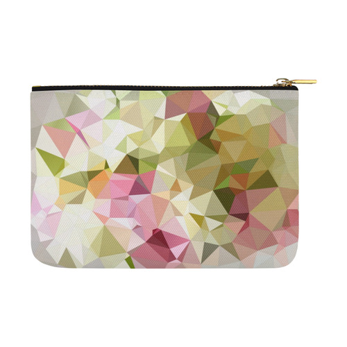 Low Poly Pastel Flowers Carry-All Pouch 12.5''x8.5''