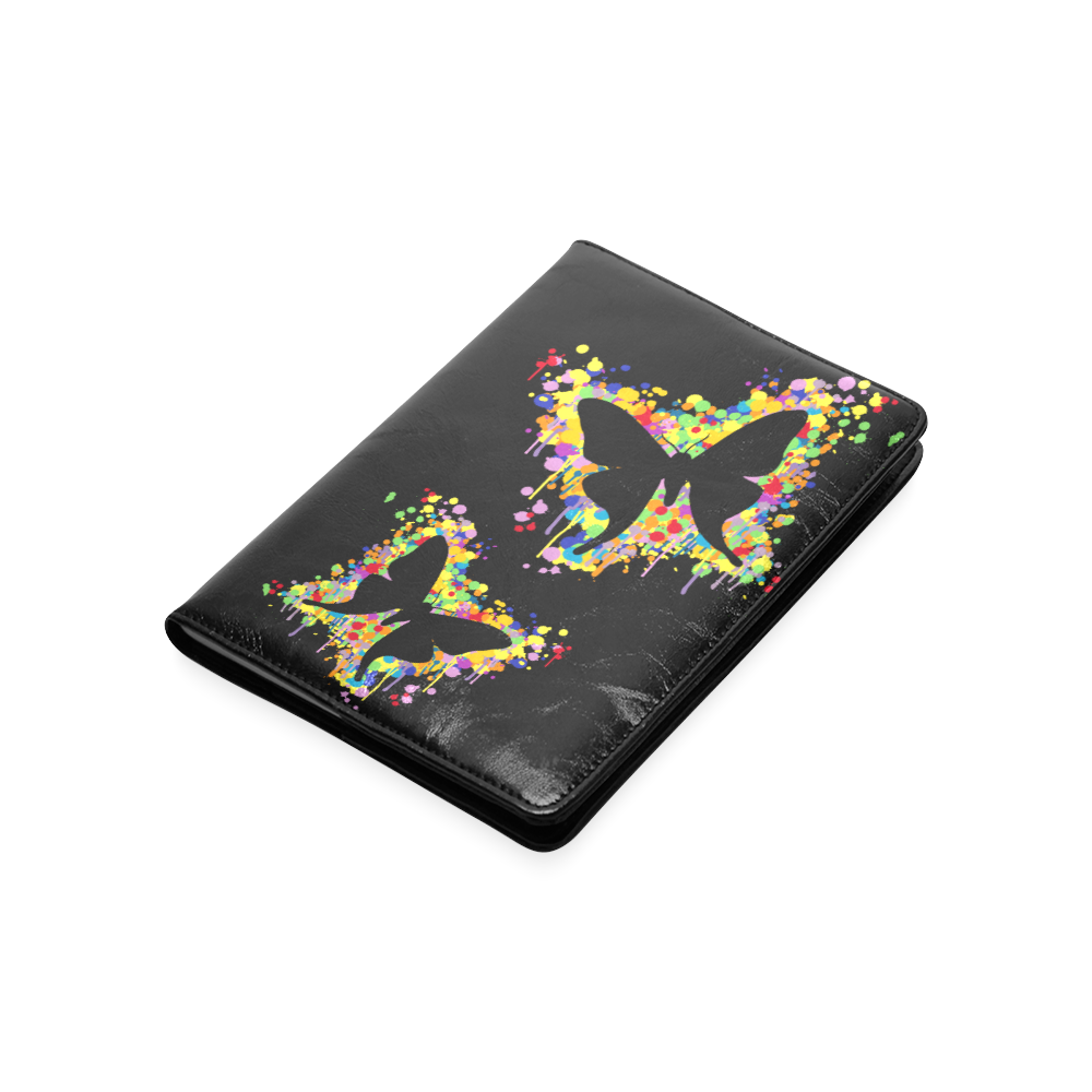Dancing Butterfly Splash Custom NoteBook A5