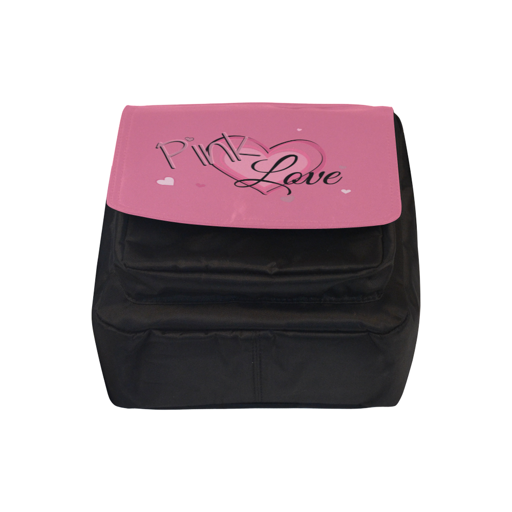 Pink Love 6 Crossbody Nylon Bags (Model 1633)