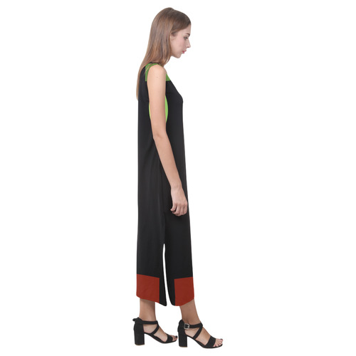 Expression Phaedra Sleeveless Open Fork Long Dress (Model D08)