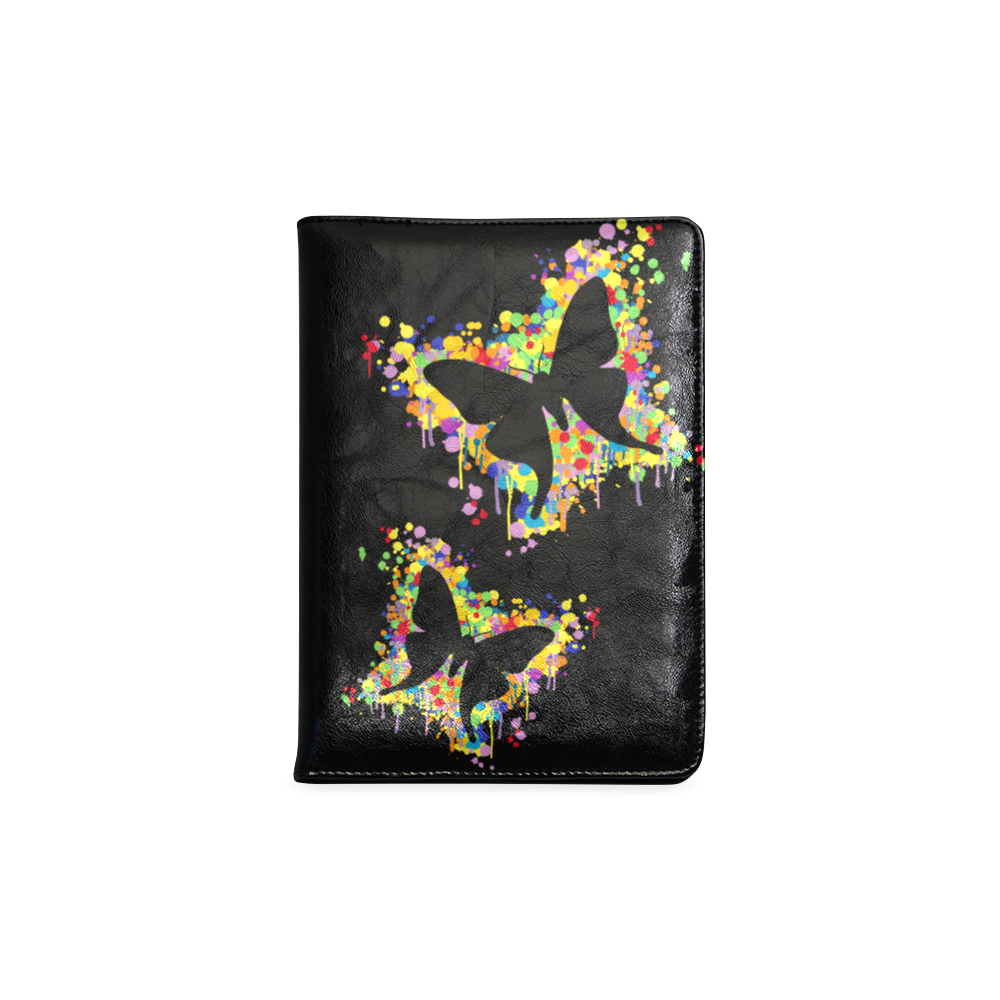 Dancing Butterfly Splash Custom NoteBook A5
