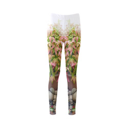 Pot full of colors, watercolors Cassandra Women's Leggings (Model L01)