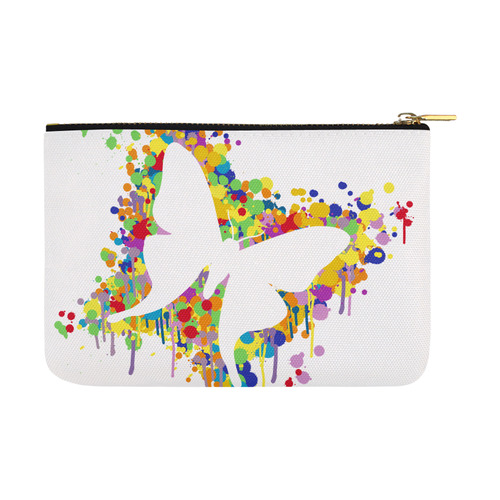 Dancing Butterfly Splash Carry-All Pouch 12.5''x8.5''