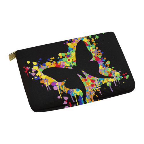 Dancing Butterfly Splash Carry-All Pouch 12.5''x8.5''