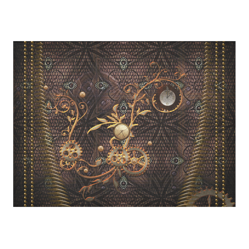 Steampunk, gallant design Cotton Linen Tablecloth 52"x 70"