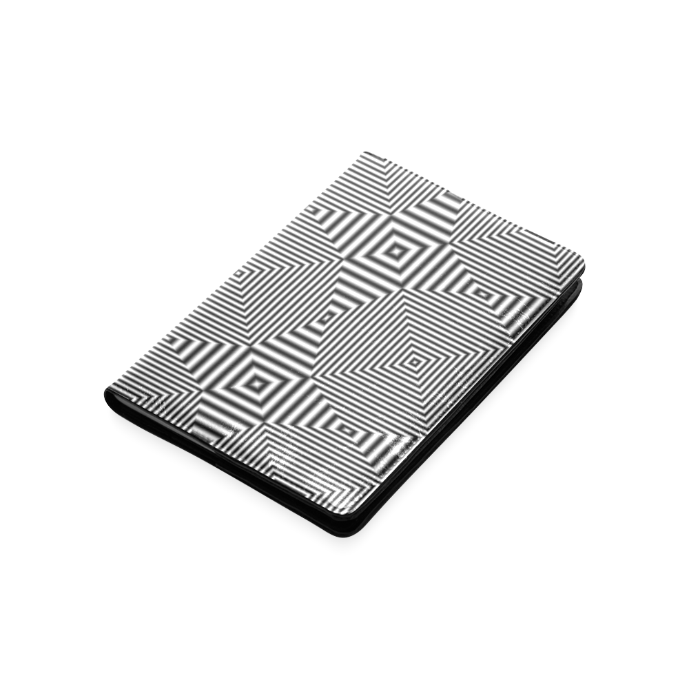 Flickering geometric optical illusion Custom NoteBook A5