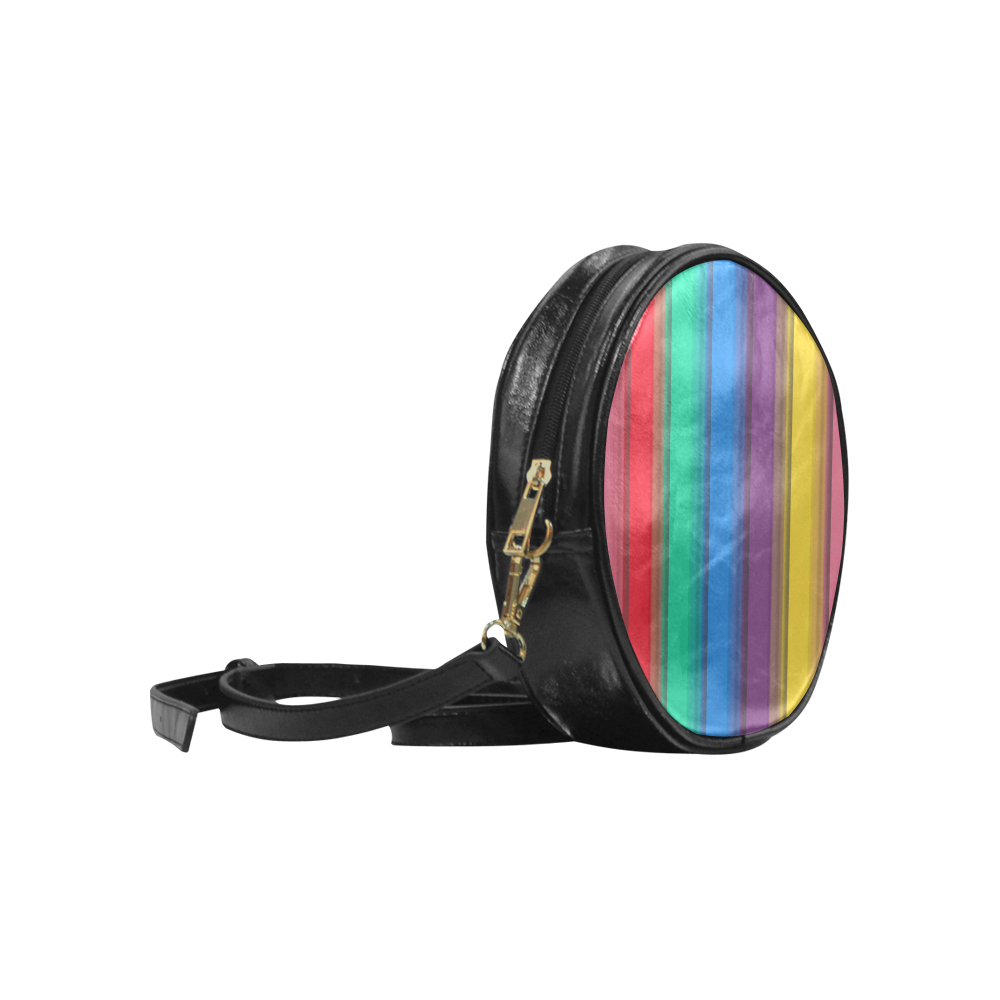 Colorful statement Round Sling Bag (Model 1647)