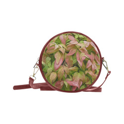 Pot full of colors, watercolors Round Sling Bag (Model 1647)