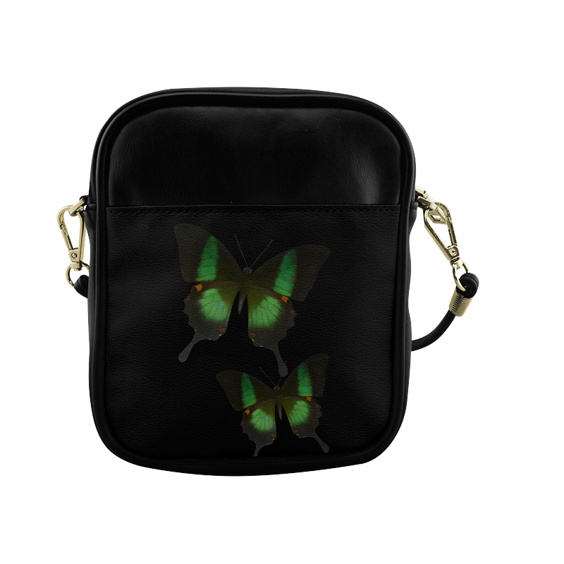 Papilio archturus butterflies painting Sling Bag (Model 1627)
