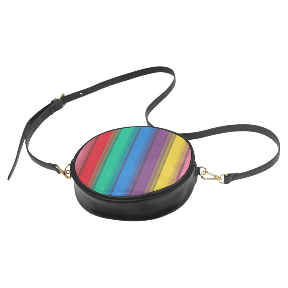 Colorful statement Round Sling Bag (Model 1647)