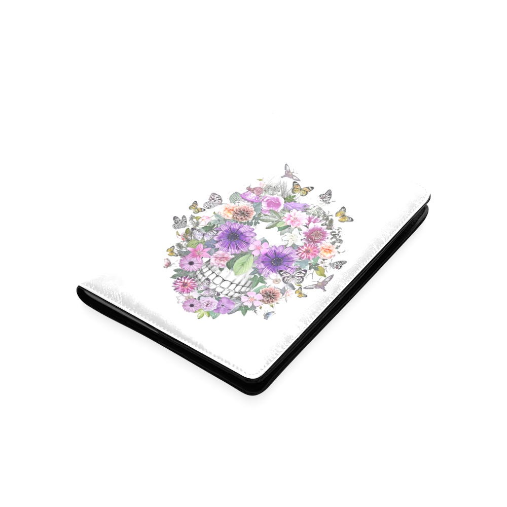 flower skull pink, orange,violett Custom NoteBook A5