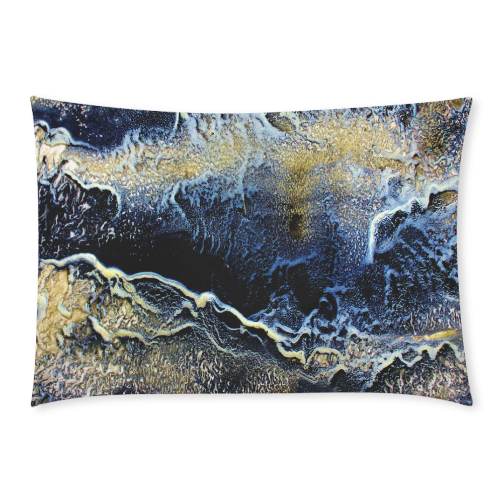 Space Universe Marbling Custom Rectangle Pillow Case 20x30 (One Side)