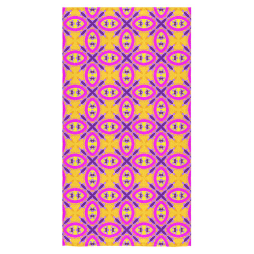Chic Pink Pattern Bath Towel 30"x56"
