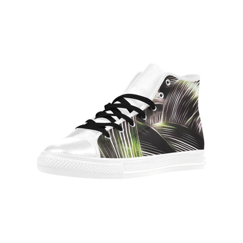 Foliage #8 - Jera Nour Aquila High Top Microfiber Leather Women's Shoes (Model 032)