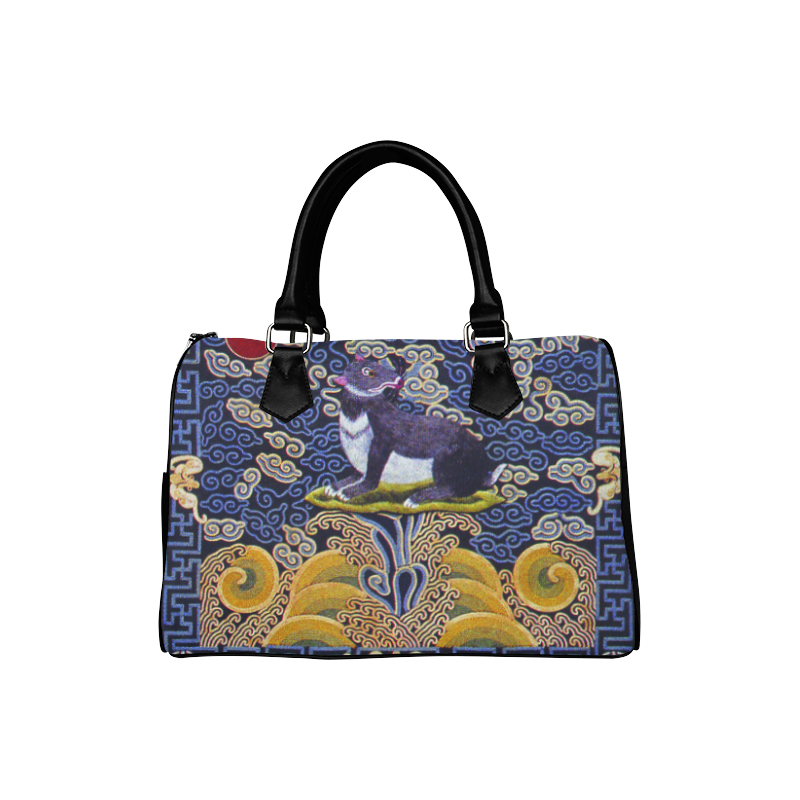 chinese embroidery traditiona lculture bag Boston Handbag (Model 1621)