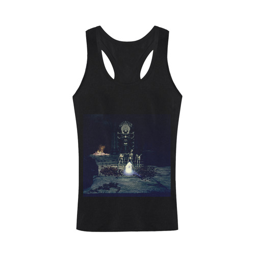 Night of the Zombies Men's I-shaped Tank Top (Model T32)