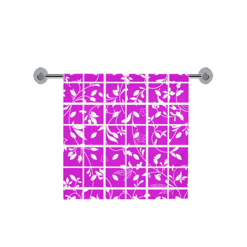 Pink Swirls Bath Towel 30"x56"