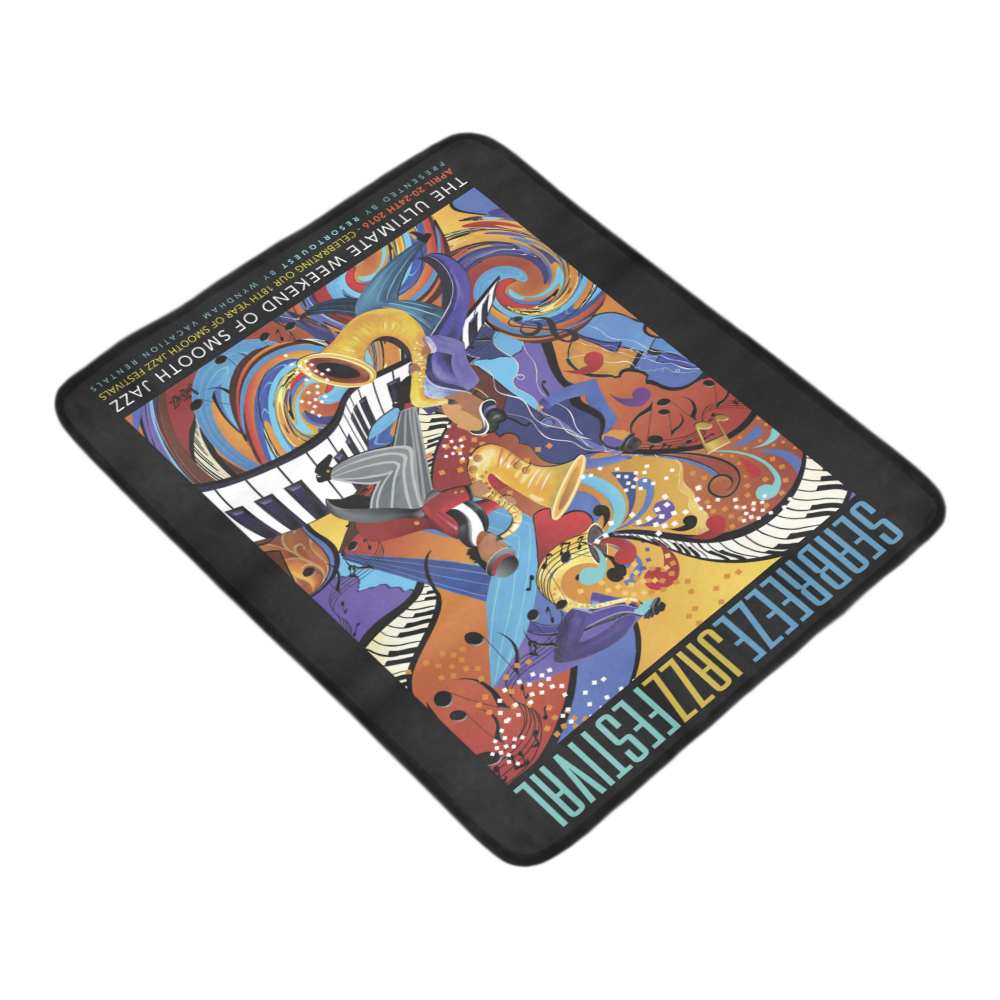 Seabreeze Jazz Festival 2016 Beach Mat 78"x 60"