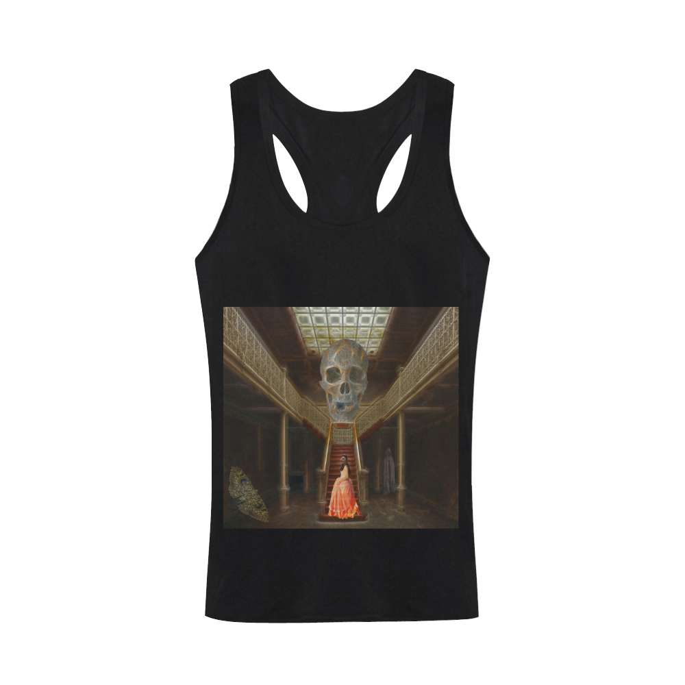 The Princess - A Ghoststory Plus-size Men's I-shaped Tank Top (Model T32)
