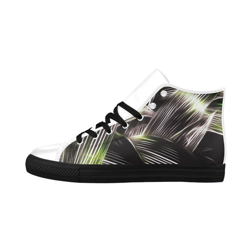 Foliage #8 - Jera Nour Aquila High Top Microfiber Leather Women's Shoes (Model 032)