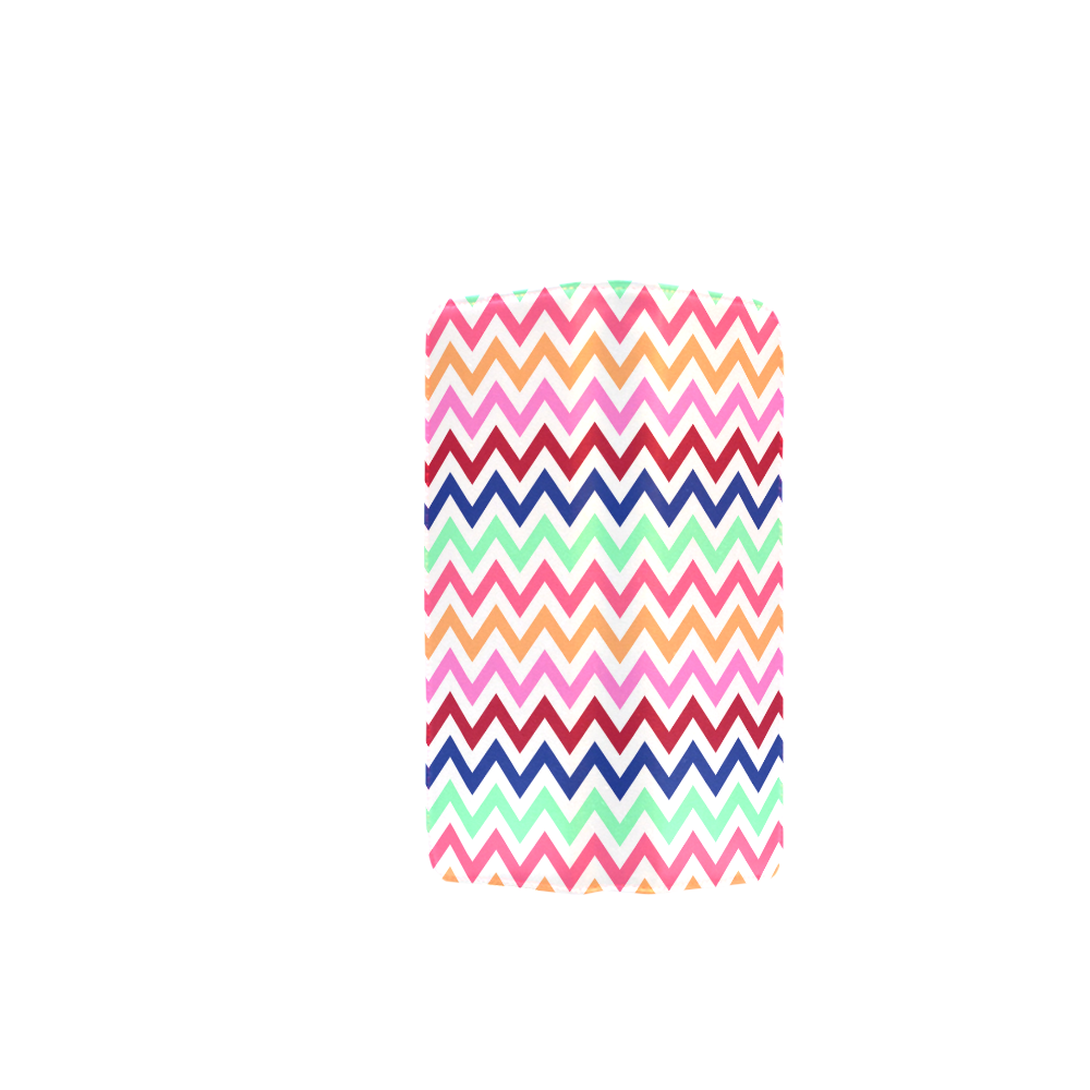 Multicolor CHEVRONS Pattern Pink Turquoise Coral Blue Red Women's Clutch Wallet (Model 1637)