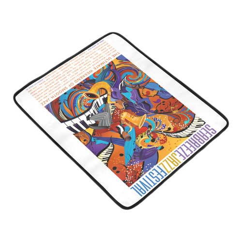 Seabreeze Jazz Festival 2016 Beach Mat 78"x 60"