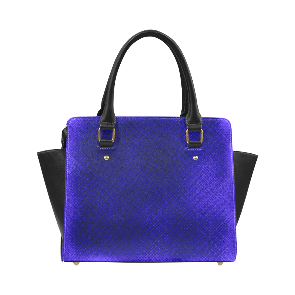 Zappy Blue Furnir Classic Shoulder Handbag (Model 1653)