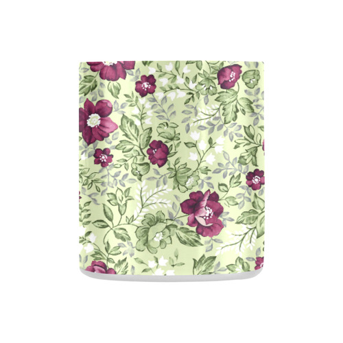 Beautiful Vintage Floral Wallpaper Classic Insulated Mug(10.3OZ)