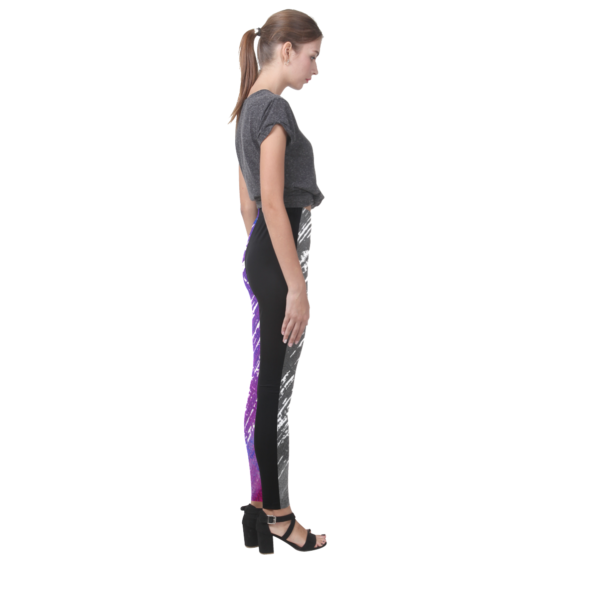 Fresh artistic splash : New designers leggings are in Shop. Collection 2016 Cassandra Women's Leggings (Model L01)