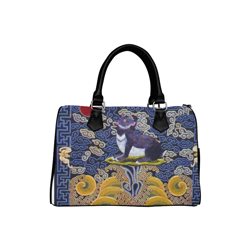 chinese embroidery traditiona lculture bag Boston Handbag (Model 1621)