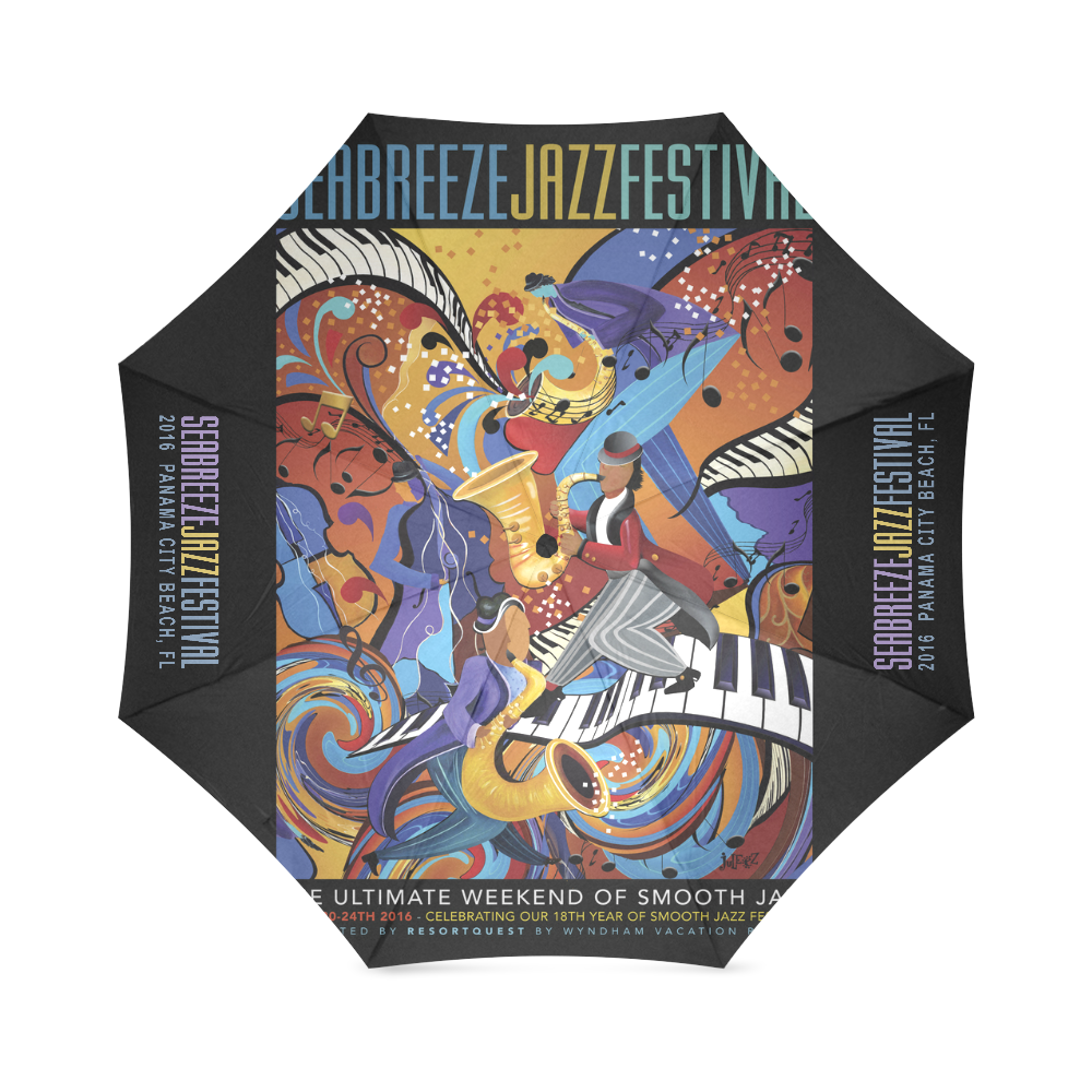 Seabreeze Jazz Festival 2016 Foldable Umbrella (Model U01)