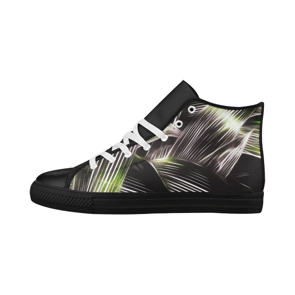 Foliage #8 - Jera Nour Aquila High Top Microfiber Leather Women's Shoes (Model 032)