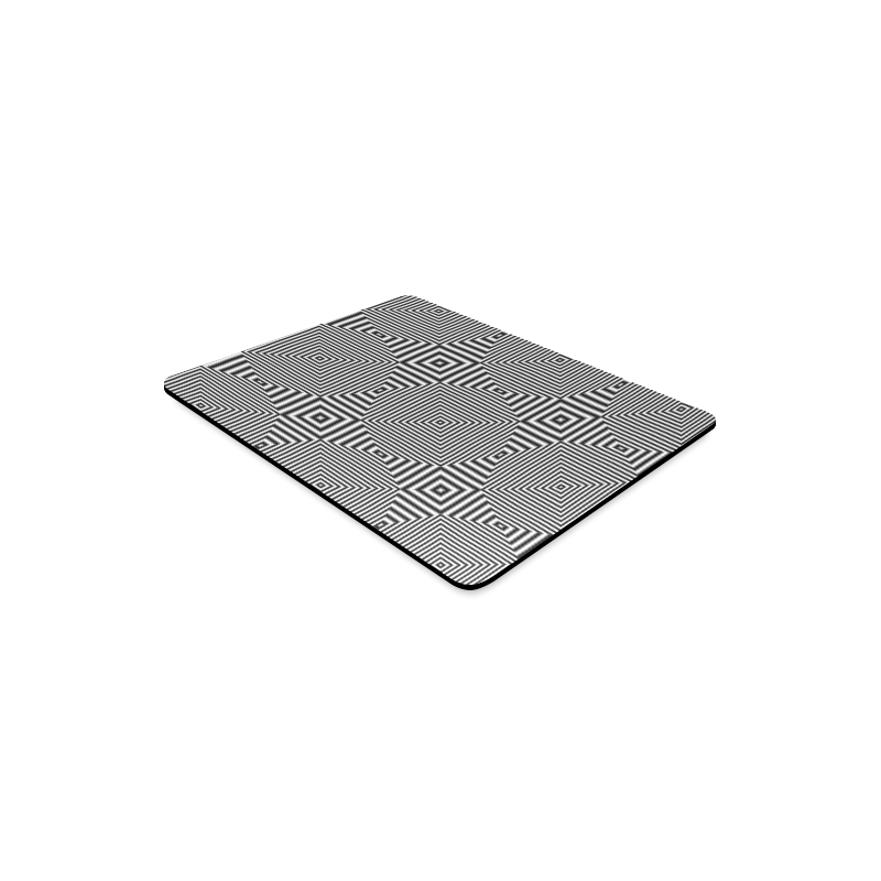 Flickering geometric optical illusion Rectangle Mousepad