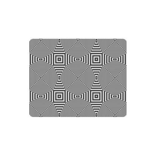Flickering geometric optical illusion Rectangle Mousepad