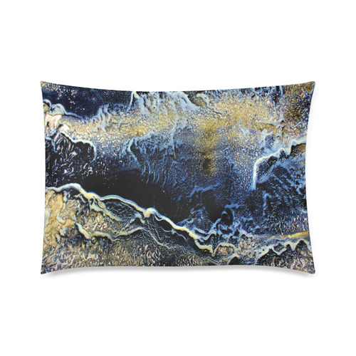 Space Universe Marbling Custom Zippered Pillow Case 20"x30"(Twin Sides)