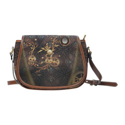 Steampunk, gallant design Saddle Bag/Small (Model 1649) Full Customization