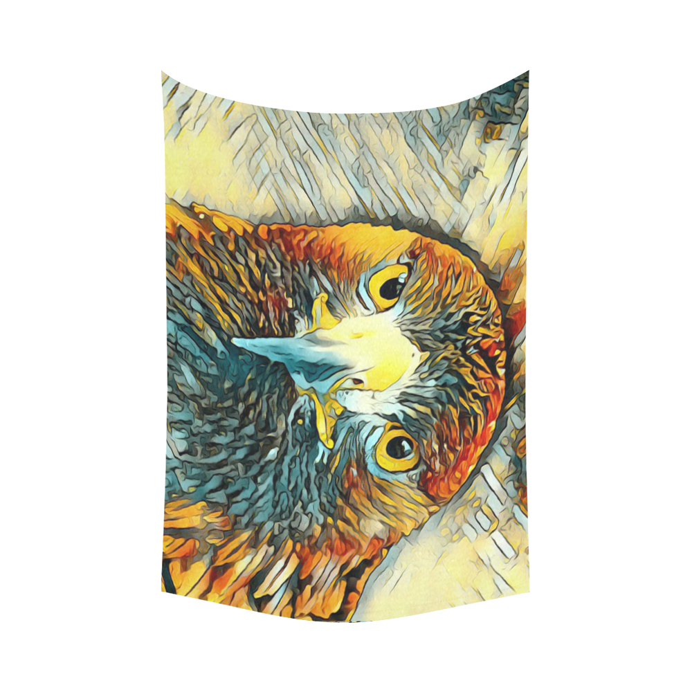 Animal_Art_Eagle20161202_by_JAMColors Cotton Linen Wall Tapestry 90"x 60"