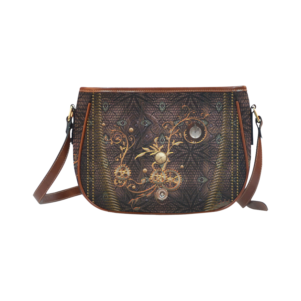 Steampunk, gallant design Saddle Bag/Large (Model 1649)