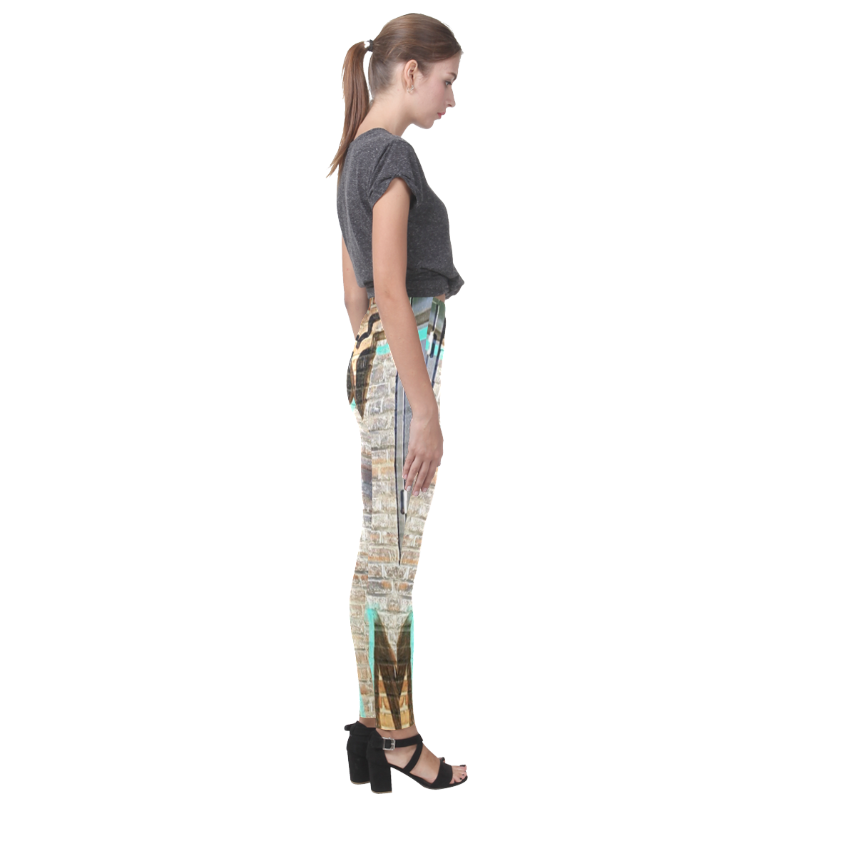 street pants2-#Annabellerockz Cassandra Women's Leggings (Model L01)