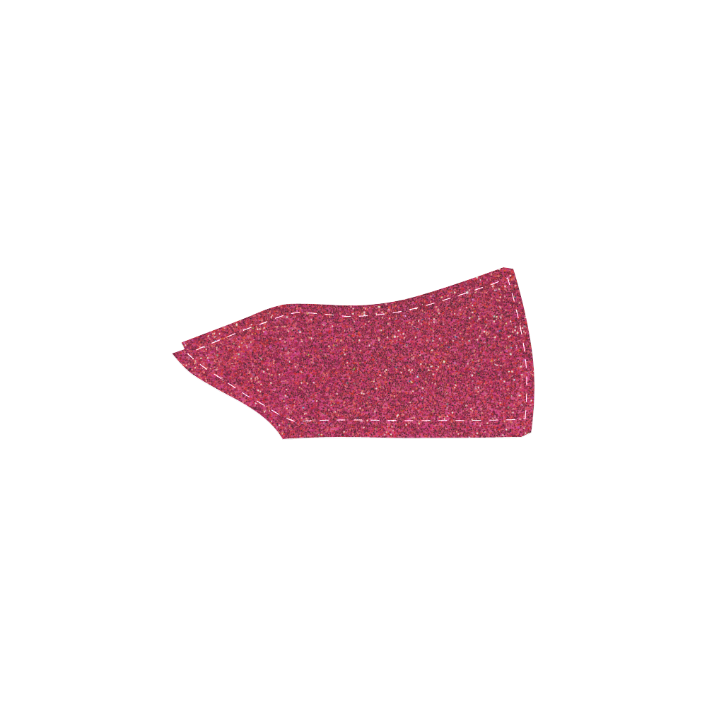 Sparkles Pink Glitter Women's Slip-on Canvas Shoes (Model 019)