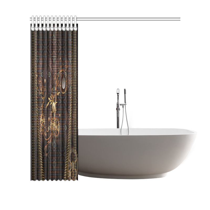 Steampunk, gallant design Shower Curtain 69"x70"